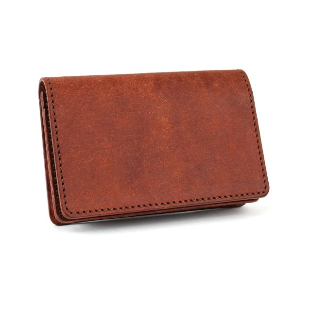 BRICK RED ブリックレッド プエブロレザー バダラッシカルロ カードケース 名刺入れ
