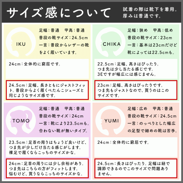 サイズ感についてスタッフが実際に試着してみました。