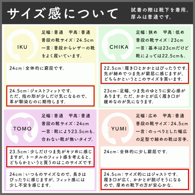 サイズ感についてスタッフが実際に試着してみました。