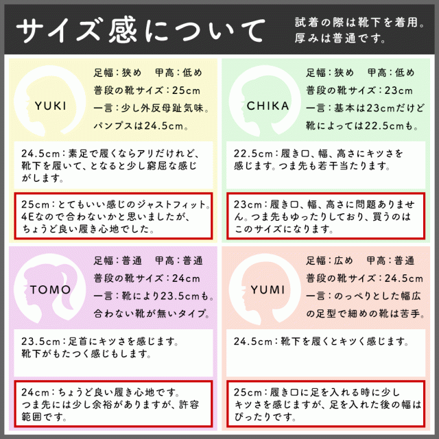 サイズ感についてスタッフが実際に試着してみました。