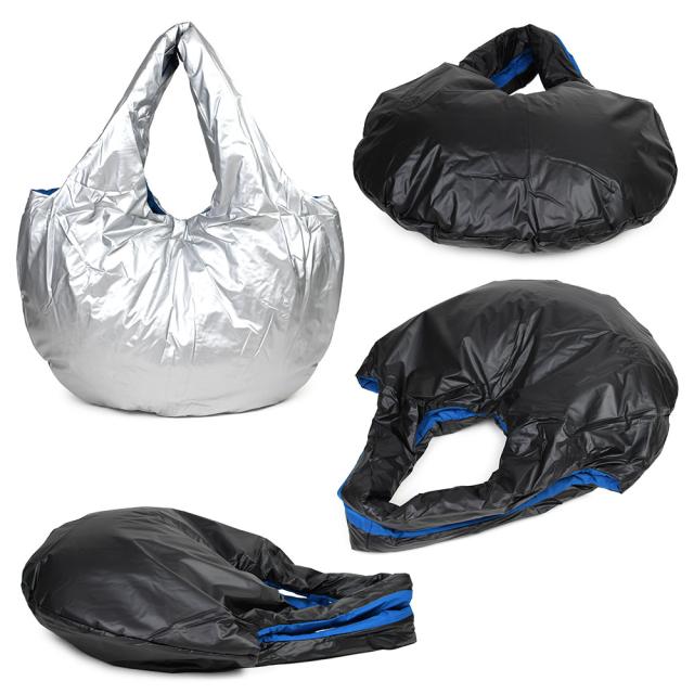 ふかふか中綿入りのクッションビッグトートバッグです。