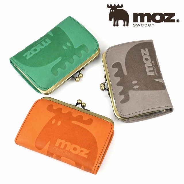 moz モズ がま口ミニ財布 ボックス型小銭入れ コンパクト