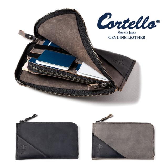 長財布 L字ファスナー コンパクト 薄型 日本製 メンズ 本革 イタリアンレザー