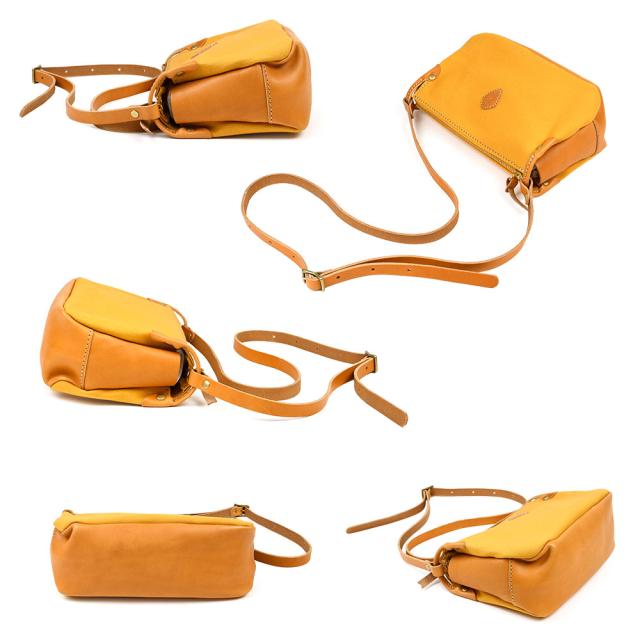 素材感を活かしたシンプルで奇を衒わないフォルムですので、デイリーバッグとして毎日ご使用いただけます。