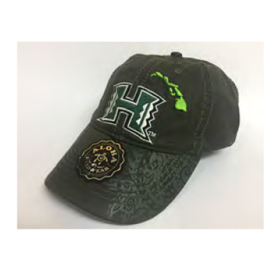 キャップ帽 帽子 ハワイ大学 フリーサイズ Aloha アメリカ Usa サイズ調整可能 Uh Cap ロゴ Kc Cp Uhlgの通販はau Pay マーケット ホットロード春日井西店