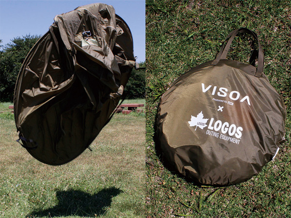 ヤック/YAC VISOA×LOGOS カージョイントタープ リアゲート用タープ