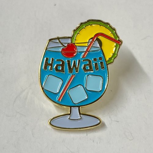 ピンズ HAWAIIAN PINS ブルーハワイ ピンバッジ オリジナル デコ 気安 アロハ HAWAII ハワイアン雑貨 PICK The