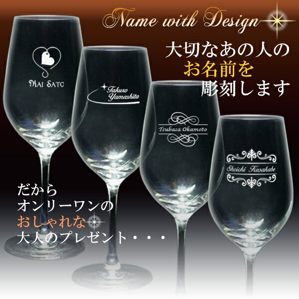 名入れワイングラス（仕様）