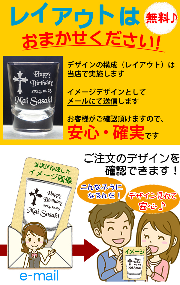 レイアウトします