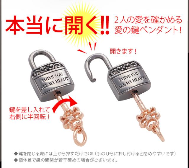 シルバー925 ネックレス シルバー 南京錠 永遠の愛 縁結び 鍵 百合の紋章 シルバー925 南京錠 ペンダント ネックレス レディース 鍵