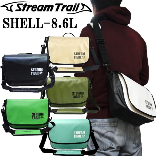 STREAMTRAIL ストリームトレイル SHELL シェル 8.6L 簡易防水ショルダーバッグ