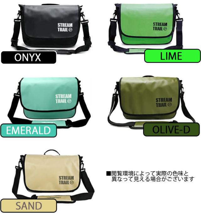 STREAMTRAIL ストリームトレイル SHELL シェル 8.6L 簡易防水ショルダーバッグ