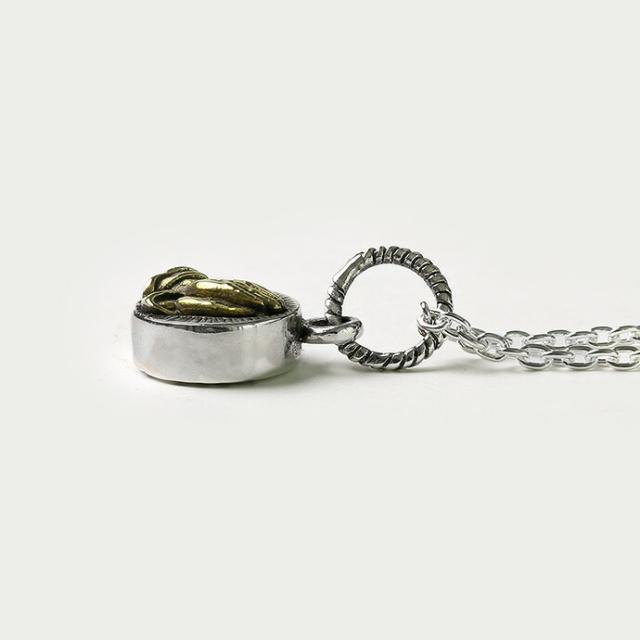 10Kプレイハンド　 ペンダントセット プレイング ハンド 10K イエロー ゴールド ペンダント ヘッド