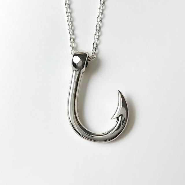 ＋50cmチェーンドラゴンタイプ釣り針 大 ペア トップ 南国 ハワイ