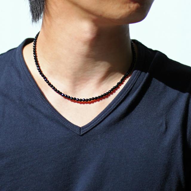四つ葉のクローバー ネックレス ブラックオニキス ゴールド