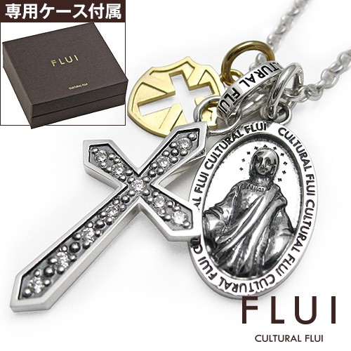 絶対一番安い Flui フルイ ネックレス メンズ ブランド フローレスペンダント シンプル シルバー925 アクセサリー Cultural Flui カルトラルフルイ Cf 第1位獲得 Bayounyc Com