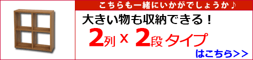 スタッキングシェルフ2x2はこちら