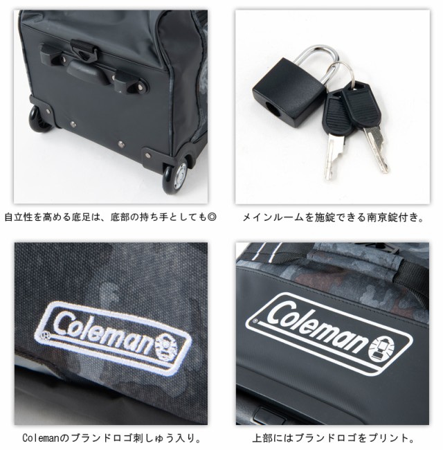 好評特価 ネルフ Coleman(コールマン) 3WAYボストンキャリー 77L キャスター付き 14-10の通販はau PAY マーケット - 旅行用品と旅行かばんの専門店コンサイス|商品ロットナンバー:421707748 在庫限定品