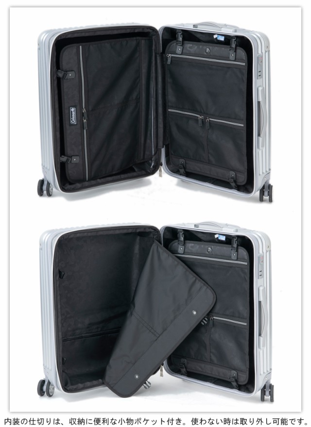 格安即納 ネルフ Coleman(コールマン) ジッパキャリー 63L ハード スーツケース 14-60 4輪 TSAロック 容量拡張機能の通販はau PAY マーケット - 旅行用品と旅行かばんの専門店コンサイス|商品ロットナンバー 国内最安値