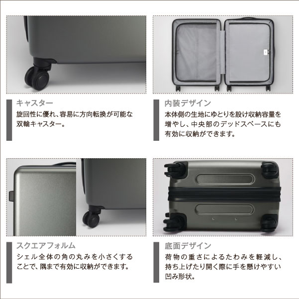 2022最新作 エース ジッパーキャリー スーツケース TSAロック sサイズの通販はau PAY マーケット - 旅行用品と旅行かばんの専門店コンサイス|商品ロットナン ace. TOKYO コーナーストーンZ CORNERSTONE-Z 06231 37L 国産人気