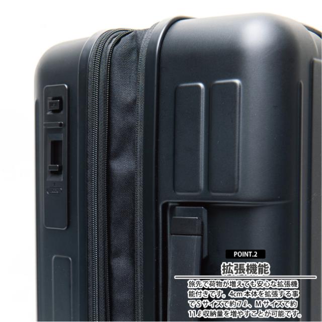 キャリーケース スーツケース 68L 79L 4泊 6泊 拡張 ストッパー 静音 双輪 日乃本Lisof TSAダイヤルロック 圧縮クローズケース 受託手荷物対応 4.3kg アーストレース Earth Trace LET002