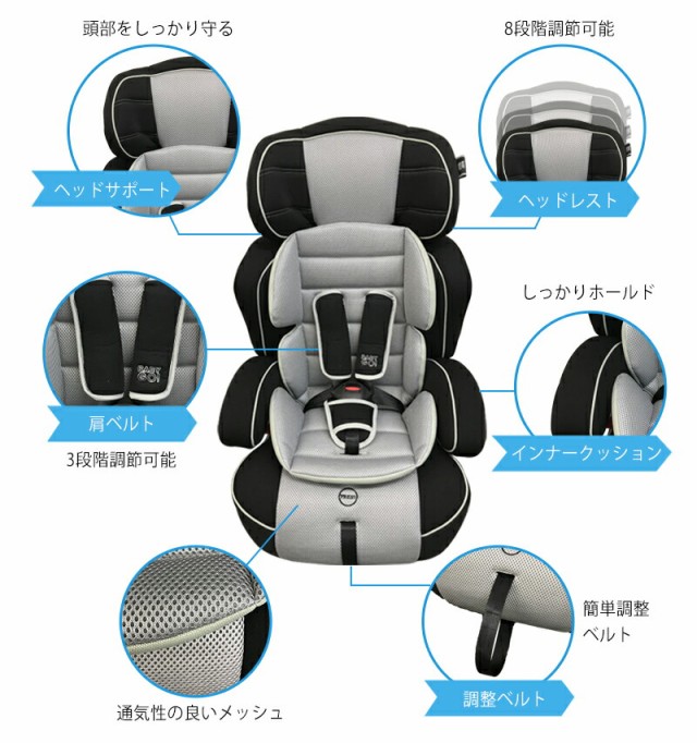 5月下旬入荷予約分】ロングユースチャイルドシートHS ベージュ BabyGo! 1歳から11歳まで ジュニアシート【送料無料 沖縄・一部地域を除の通販はau  PAY マーケット - ORANGE-BABY