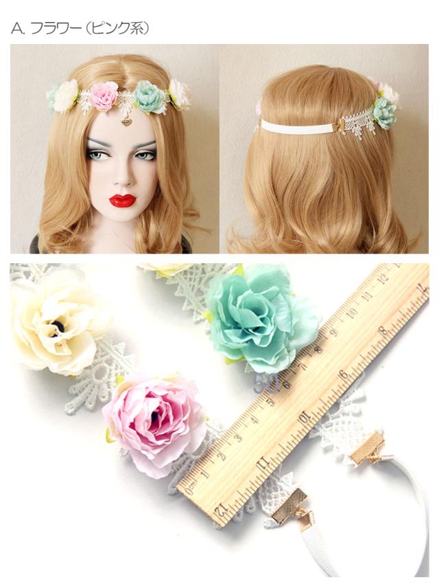 花冠 ティアラ ヘアアクセサリー