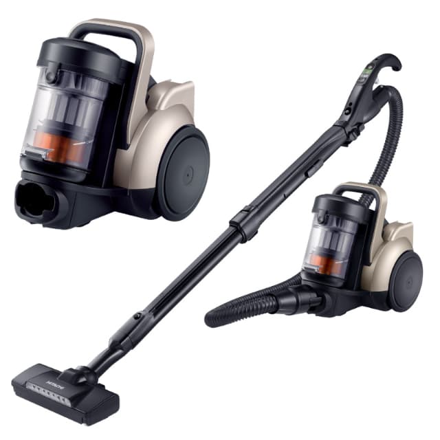 日立 サイクロン式クリーナー パワかるサイクロン CV-SP300M 軽量 2.5kg 自走式 ごみくっきりライト LEDライト 掃除機 日本製 HITACHI