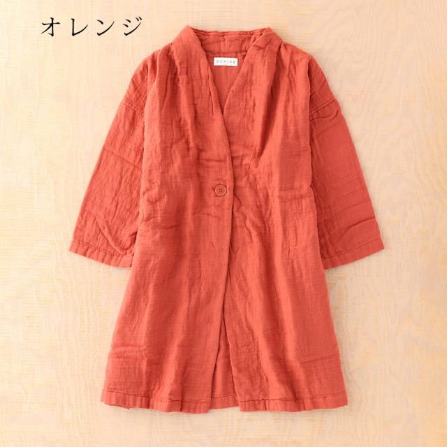 内野マシュマロワッフルガーゼライトガウン　Lサイズ ガウン マシュマロワッフルガーゼライト レディース M L ガーゼ