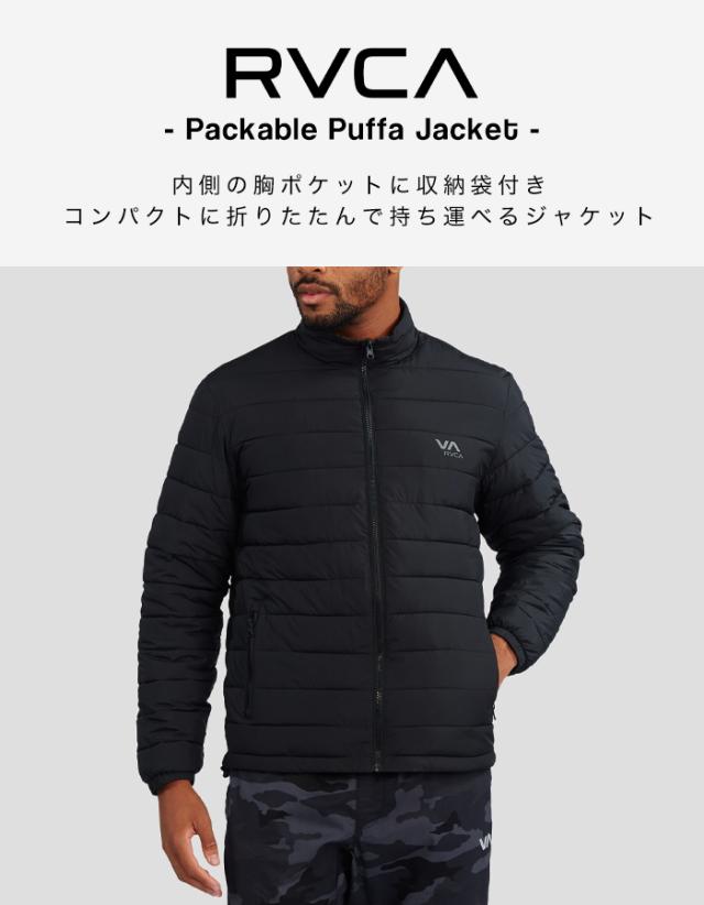 ルーカ RVCA ジャケット メンズ アウター ジャンパー 上着 黒 ブラック