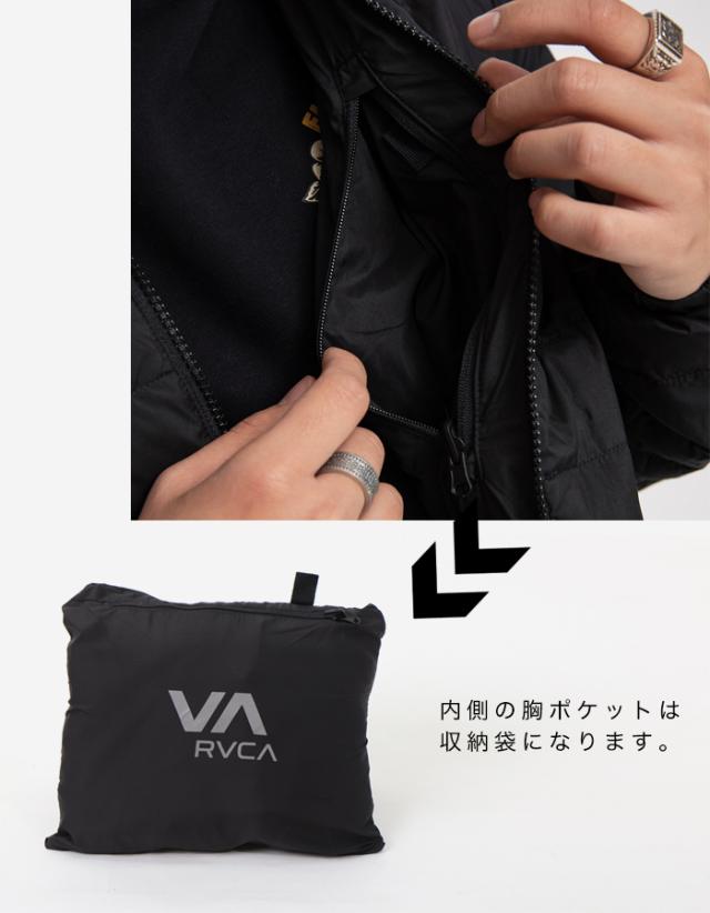 RVCA ルーカ ボアジャケット Sサイズ ブラック ルーカ RVCA アウター ジャケット メンズ ジャンパー 上着