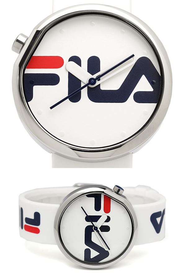 Fila フィラ 捧呈 腕時計 ウォッチ メンズ レディース 38 161 10 ユニセックス シリコンバンド クオーツ 日常生活防水