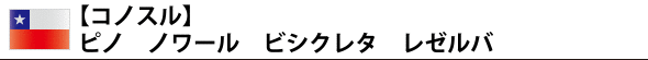 【コノスル】 ピノ ノワール ビシクレタ レゼルバ