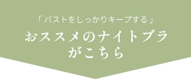 おススメのナイトブラがこちら