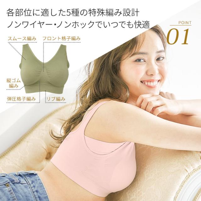 01各部に適した5種の特殊編み設計