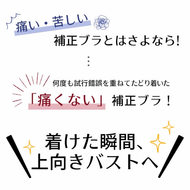 着けた瞬間、上向きバストへ