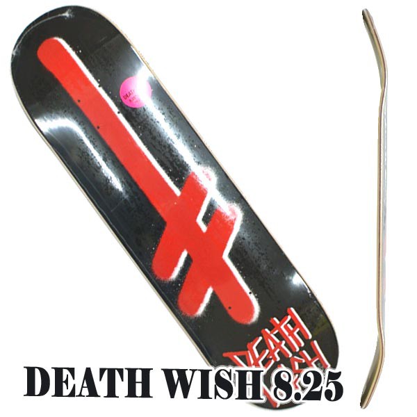 んのでご DEATHWISH/デスウィッシュ GANG LOGO 8.25 BLACK/RED DECK スケボーSK8 の通販はau PAY マーケット - |商品ロットナンバー:477420149 スケートボード デッキ ⋘りです