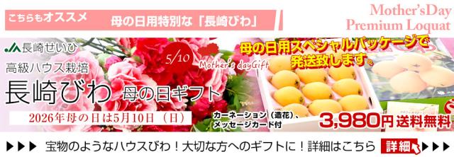 母の日長崎ビワ