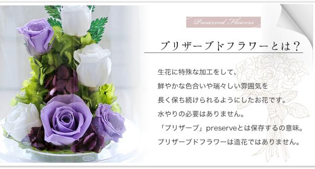プリザーブドフラワーとは