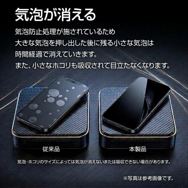 気泡が消える