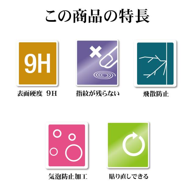 特徴アイコン群