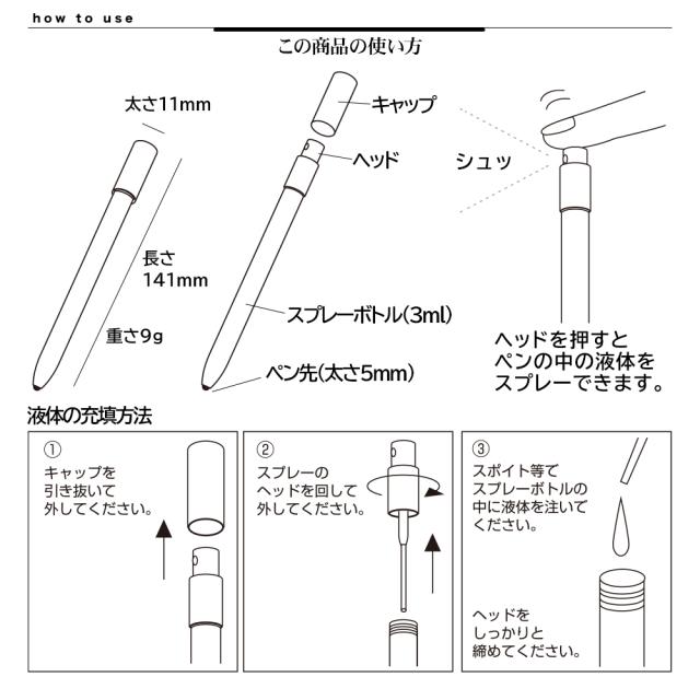 スプレータッチペン