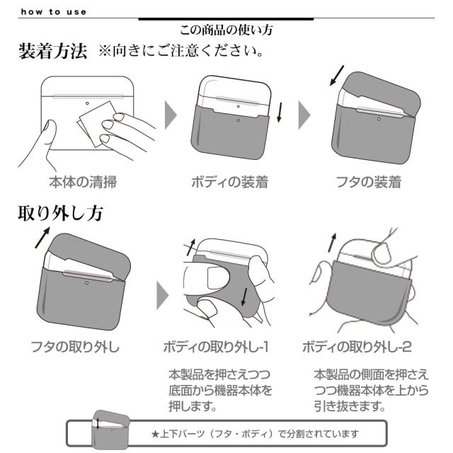 エアポッズ_TPUケース