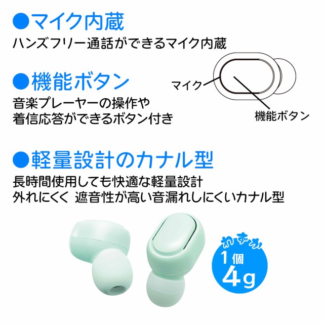 完全ワイヤレスイヤホン