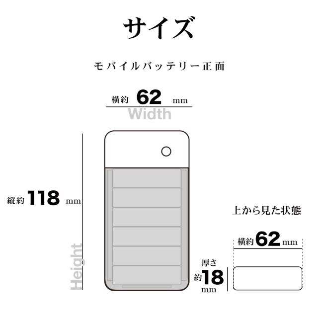 乾電池式充電器 サイズ