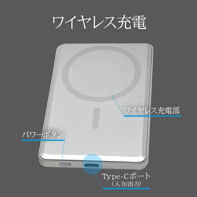 ZEROSAFEワイヤレスモバイルバッテリー