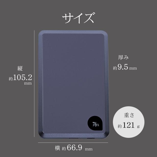 ZEROSAFEワイヤレスモバイルバッテリー