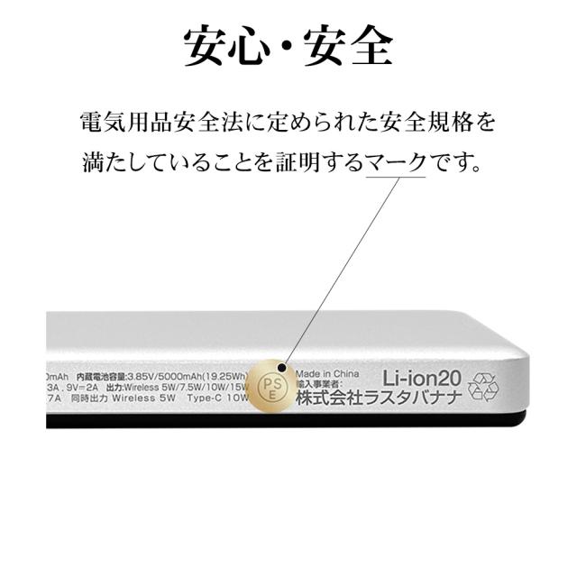 準固体ワイヤレスモバイルバッテリー