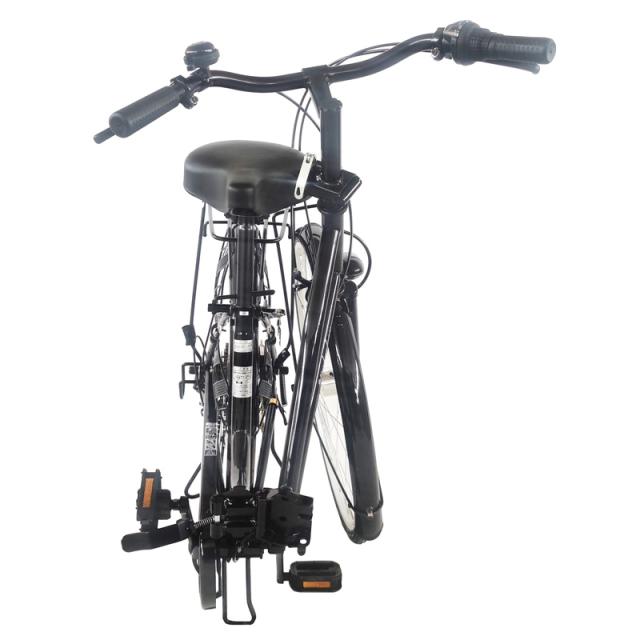 メーカー直売】折りたたみ自転車 ママチャリ 26インチ シマノ6段