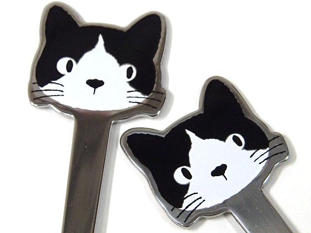 スプーン フォーク 猫 雑貨 小物 グッズ ねこ ネコ 猫柄 かわいい おしゃれ 最安値 ギフト包装 猫グッズ 猫雑貨 女性 レディース